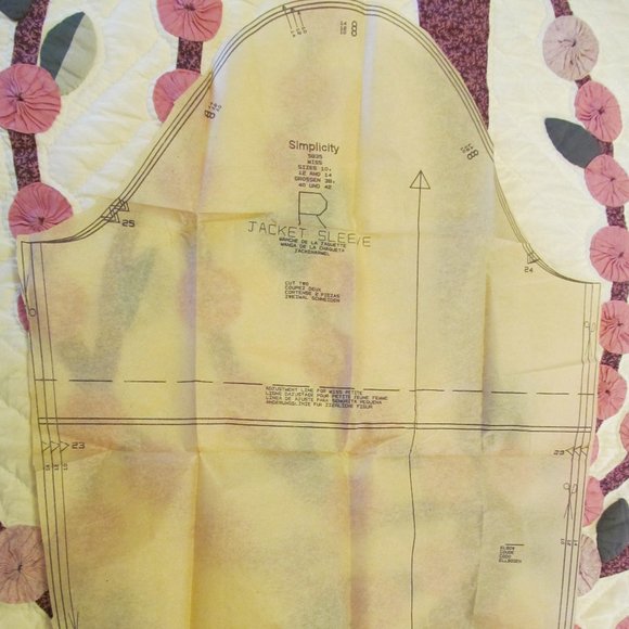 Vtg 1980s Simplicity Sewing Pattern DRESS & JACKET 5835 Size 10,12,14 - Picture 12 of 14